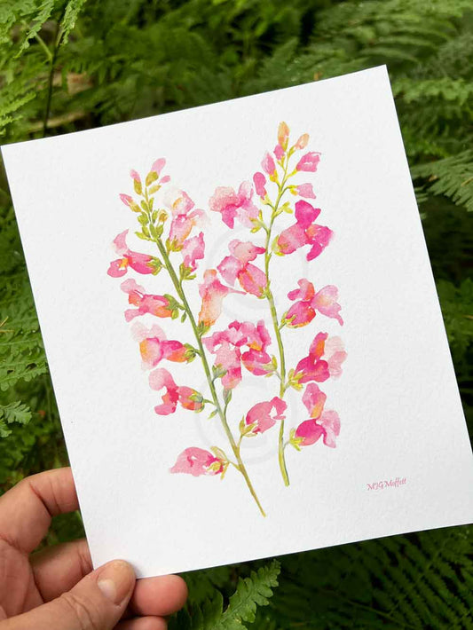 New Loose Watercolour flower prints