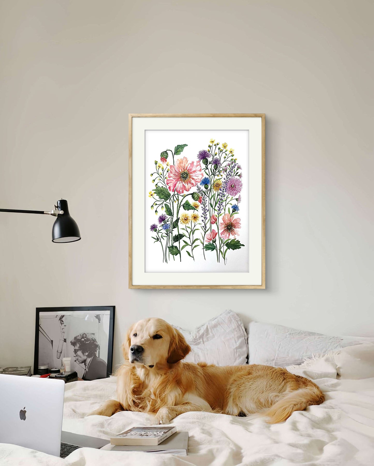 Wild Flower Original Watercolour Painting