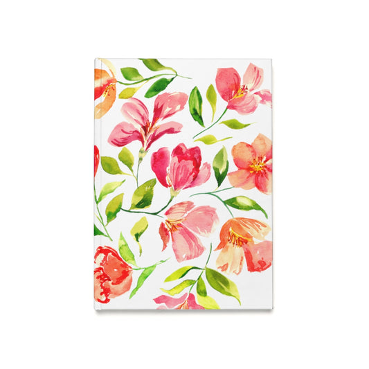 Hardcover Journal (A5) Floating Flowers