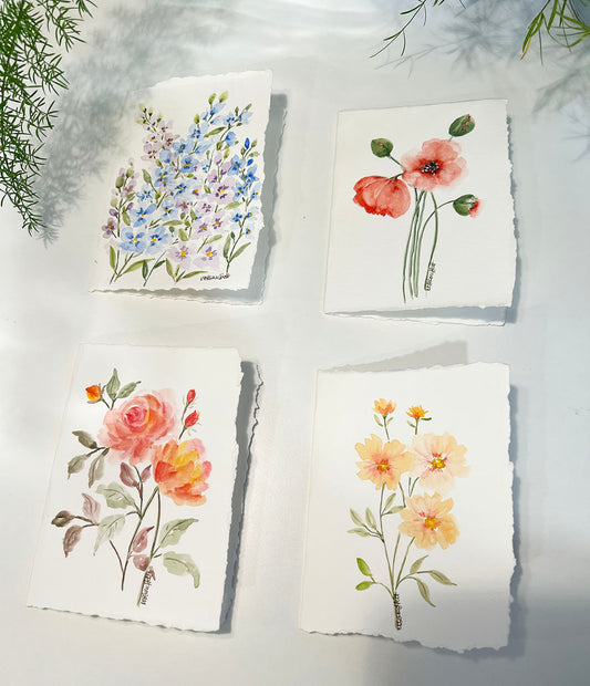 Watercolour Greeting cards 07