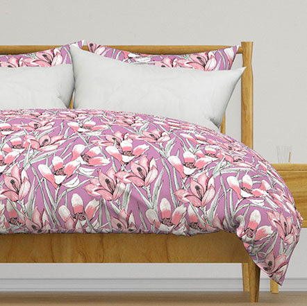 Crocus Fabric. A designer Fabric Collection by Art Like That.